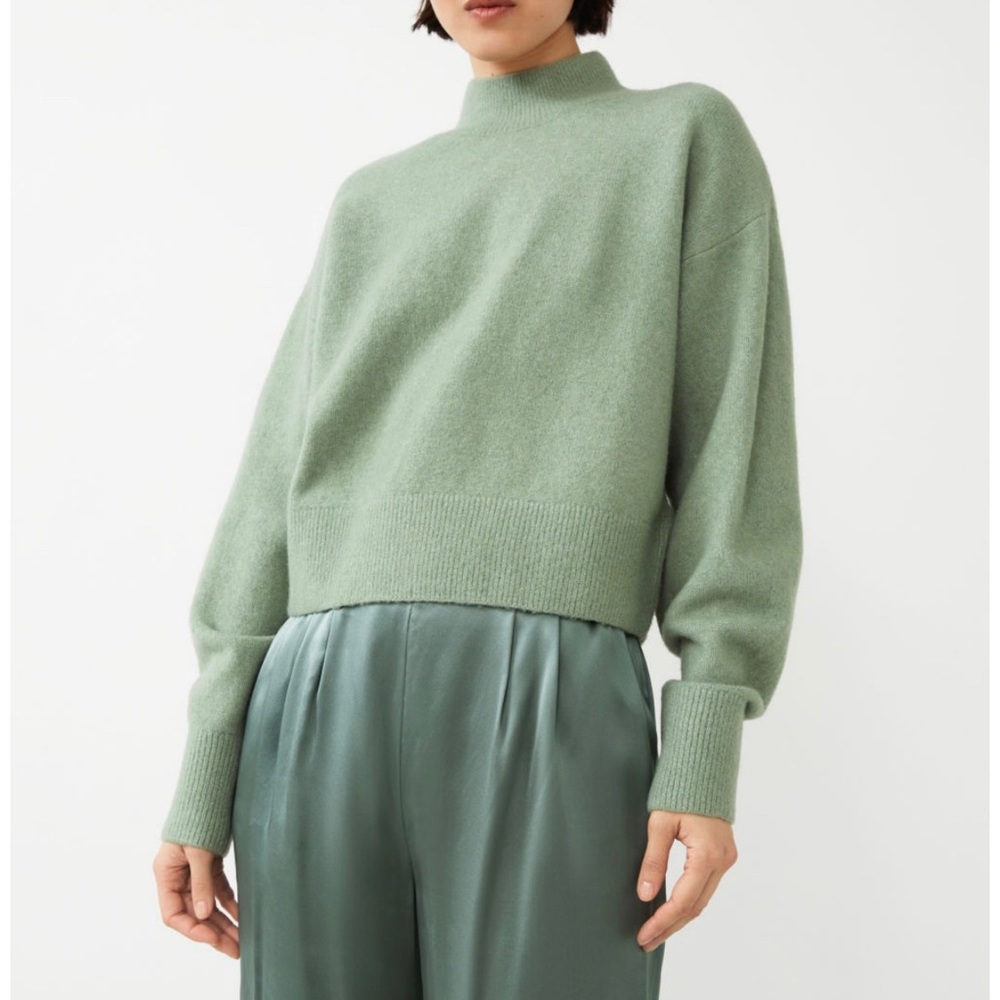 & Other Stories Mock Neck Sweater